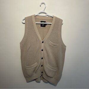 H&M Cream Knit Vest